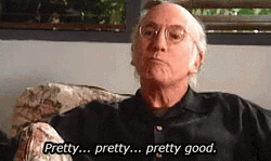 Curb Your Enthusiasm Larry David Pretty Pretty Good GIF