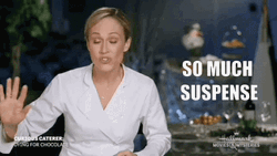 Curious Caterer Nikki Deloach So Much Suspense GIF