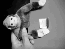 Curious George Toy Play GIF