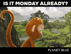 Curious Is It Monday Already George GIF