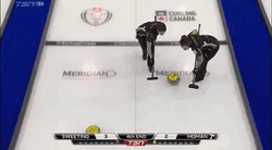 Curling Stone Colliding GIF