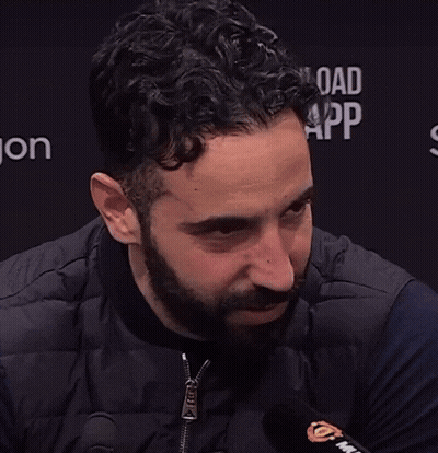 Curly Hair Beard Man Says I'm Not Changing GIF