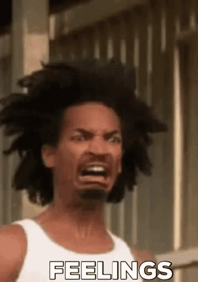 Curly Hair Man Funny Face Feelings GIF