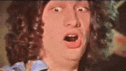Curly Hair Man Mindblown GIF