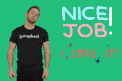 Curly Haired Bearded Man Standing By Fire Saying Got GIF