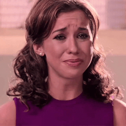 Curly Haired Girl Crying GIF