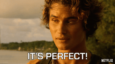 Curly Haired Man Says It's Perfect GIF