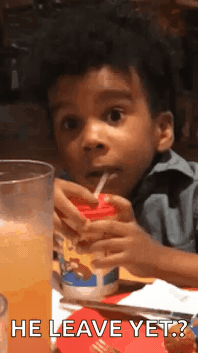 Curly-Haired Woman Saying Rise My Child Arms Outstretched GIF