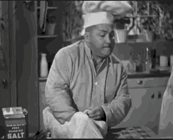 Curly Howard Cleaning Turkey
