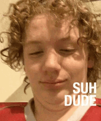 Curly Kid Suh Dude GIF