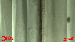 Curtain Opening Outcast Movie Scene GIF