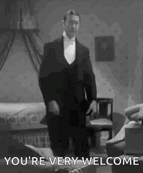 Curtsy Arthur Treachers Very Welcome GIF