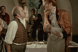 Customer Break Plates And Talking To A Waiter GIF