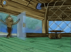 Customer I Have Arrived Mr Krab GIF