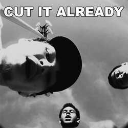 Cut It Already GIF