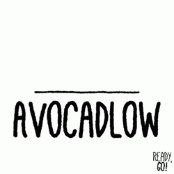 Cute Animated Avocado Get Low GIF