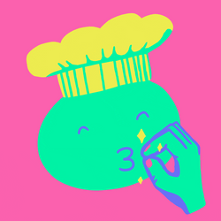 Cute Animated Chef's Kiss GIF