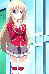 Cute Animated Noucome Standing GIF