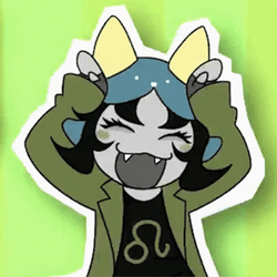 Cute Anime Big Smile Dancing Caramelldansen GIF