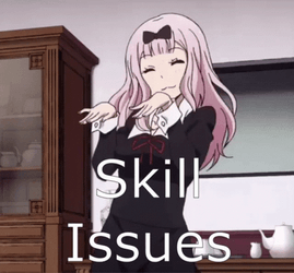 Cute Anime Chika Dance Skill Issues GIF