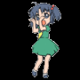 Cute Anime Girl Dancing GIF