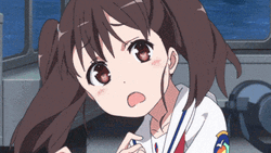 Cute Anime Girl Pig Tails GIF