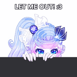 Cute Anime Let Me Out GIF