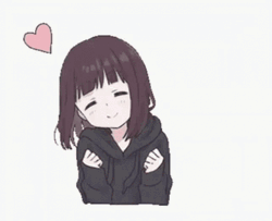 Cute Anime Menhera Happy Sway