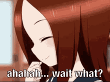Cute Anime Takagi Wait What Laugh GIF