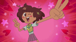 Cute Anne Amphibia GIF