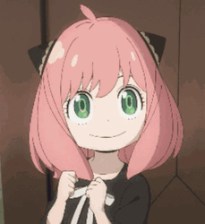 Cute Anya Forger Changing Facial Expression GIF