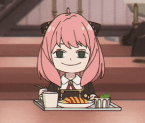 Cute Anya Forger Gentle Grin GIF