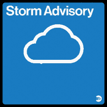 Cute Artsy Storm Advisory GIF