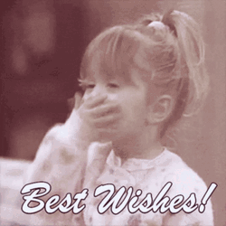 Cute Baby Best Wishes Kisses GIF