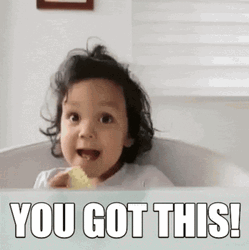 Cute Baby Good Luck Meme GIF