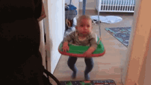 Cute Baby Jumping Up And Down GIF