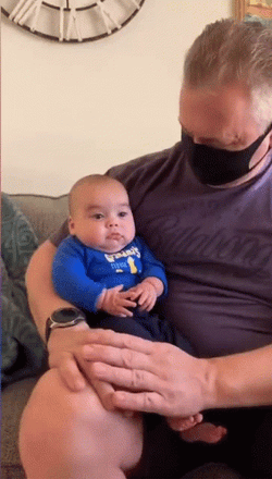 Cute Baby Looks Like A Busted GIF