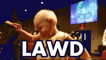 Cute Baby Praying Meme GIF