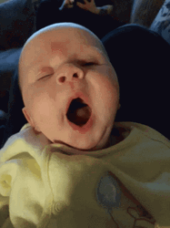 Cute Baby Yawning GIF