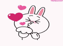 Cute Bear Blowing Kisses GIF