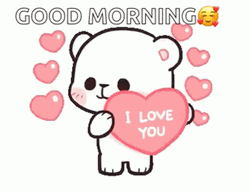 Cute Bear Good Morning Love