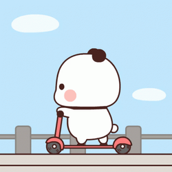 Cute Bear Panda Coming GIF