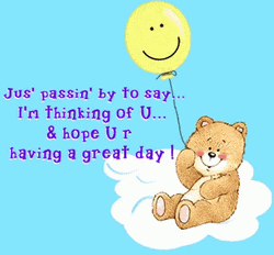 Cute Bear Passing By Just Saying Hi  GIF