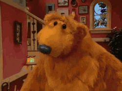 Cute Bear Trying To Sniff GIF