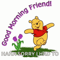 Cute Best Friend Winnie The Pooh GIF
