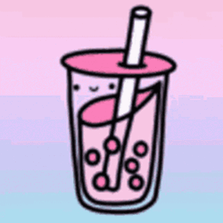 Cute Boba Tea GIF