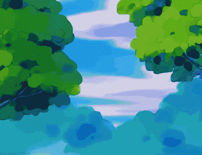 Cute-Boggy Tumblr Blue Sky With Trees GIF