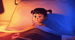 Cute Boo Is Scared GIF