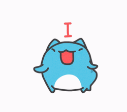 Cute Bug Cat I Love You GIF