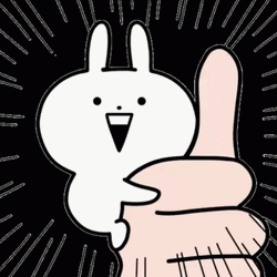 Cute Bunny Thumbs Up